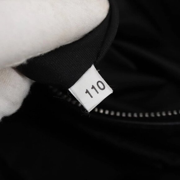 PRADA Hand Bag Nylon Navy Silver - Picture 14 of 15